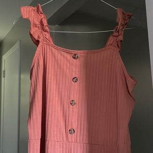 Art Class Pink Romper